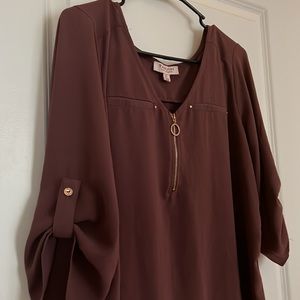 Tempted Purple Blouse